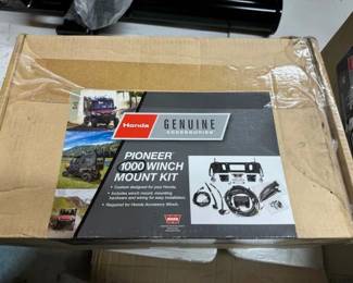 Pioneer 500 and 1000 Winch Mount Kit