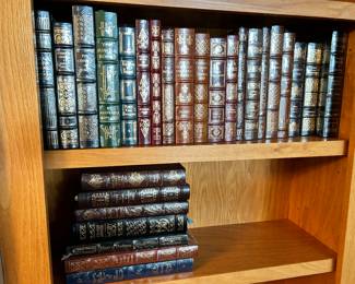 Easton Press Books, most still in cellophane