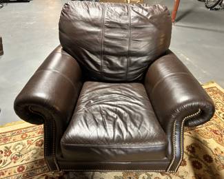 Ethan Allen leather chair
