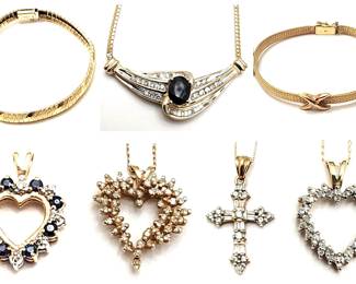 Selection 14k,10k,diamond jewelry 