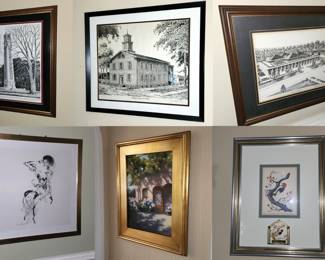 Selection of artwork 