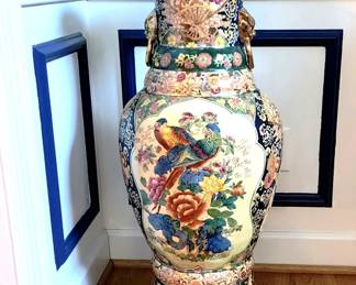 large Chinese floor vase RHB