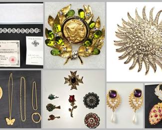 high end costume jewelry RHA