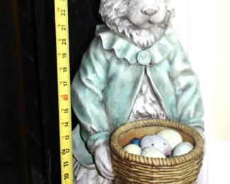 tall resin rabbit RHA