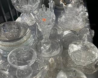 assortment of crystal 