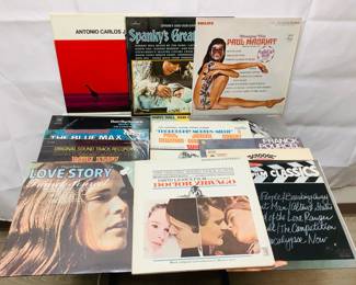 JIFI307 Vintage Vinyl Collection II Wide variety of music includes Soundtracks, Hall and Oates, Barbara Streisand and more.