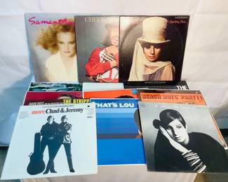 GRLE318 Vintage Vinyl Collection IV In this lot 'jem'appelle Barbara' is a 1st Pressing. And 'More Chad & Jeremy' is Factory Sealed. A few of the album covers have a hole punched in the upper right hand corner - see pics