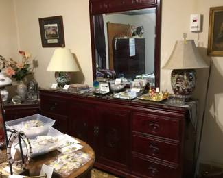 Lamps, jewelry boxes.