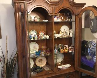 China, dinnerware, glassware, serving dishes.