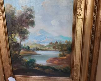 Italian artist G Nesi
Oil on Board
Early 20th Century