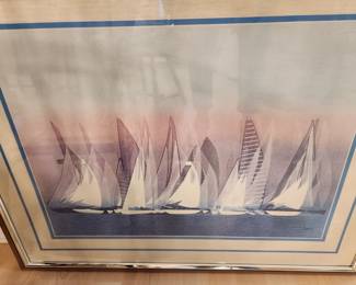 Sail Boat Print 