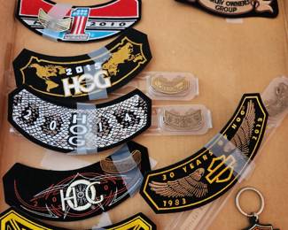 Harley-Davidson Patches with Pins