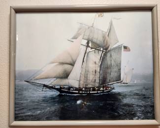Clipper Ship Print 