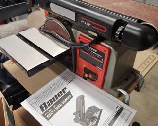 Bauer  Belt Disc Sander 
