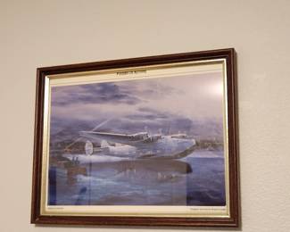 'Planes in Action' Print Framed 