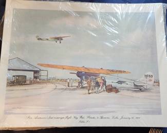 Stack of Pan Am Serving Tray Placemat pictures