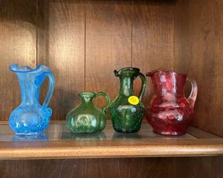 LOT OF SMALL PITCHERS