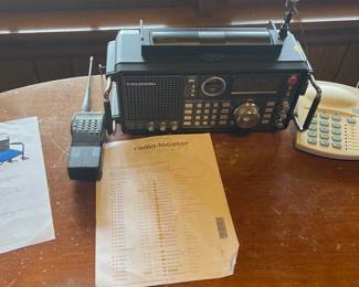 GRUNDIG RADIO & YAESU TRANSCEIVER