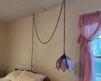 VINTAGE LIGHT FIXTURE / HANGING LAMP