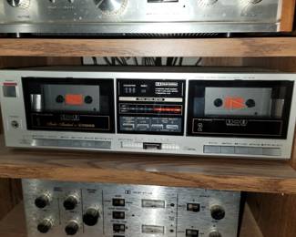 Fisher stereo double cassette player