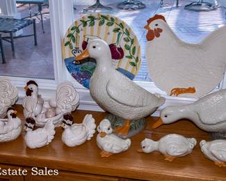 Country Decor - Chickens - Geese