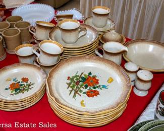 Great Stoneware Mikasa  set