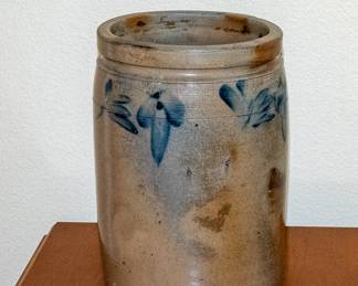 Vintage Glazed Crock #2