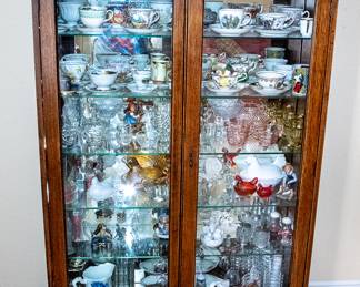 Vintage Curio Cabinet