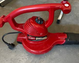 A116 - $20 - Toro Electric Leaf Blower. 