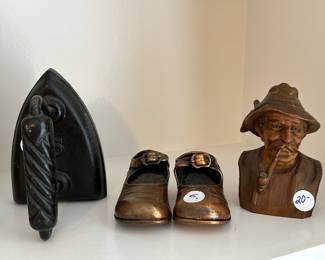 A60 Priced individually. Left to right $5, $6, $20. 