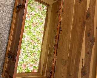A109 - $75 Small Cedar Chest. Measures 30" wide x 13.25" deep x 12.25" tall. 