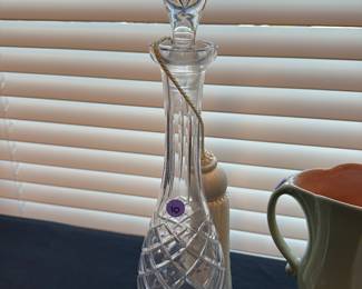 A81 - $10 Crystal Decanter