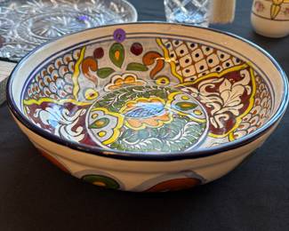 A76 - $12 painted pottery bowl