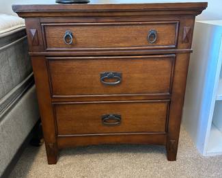 A23 - $85 EACH.  2 Available. Nightstand. Measures 28" wide x 16" deep x 30" tall. Both in excellent condition. 