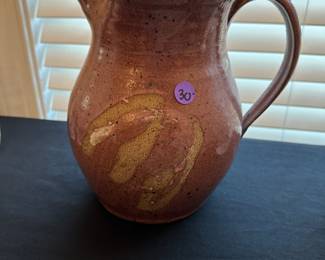 A80 - $30 Large Pottery Pitcher