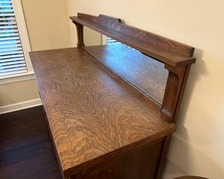 A1 - $450. Antique Oak Buffet measures 60" wide x 23" deep x 52.5" tall. Wood is in excellent condition. Solid piece. 