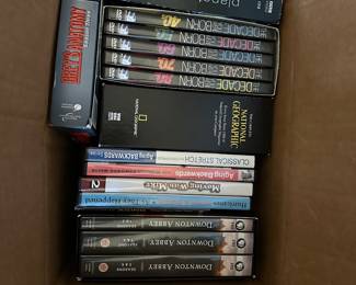 A122 - DVDs. Seasons $5 each. Individual discs $1 each. 