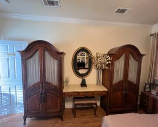 AVAILABLE FOR PRE-SALE! This is 3 pieces attached together. They could be separated in your home and not attached if you wanted.