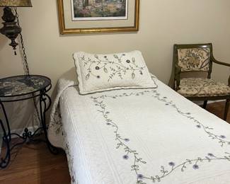 Single Bed- includes mattresses and frame..