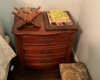 Pair of French Provencial nightstands