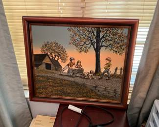 Harold Hargrove painting