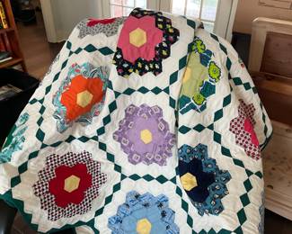 Grandmothers Garden quilt