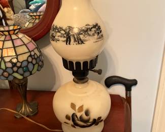 Gone With the Wind pair of lamps