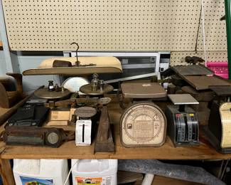 Antique scales