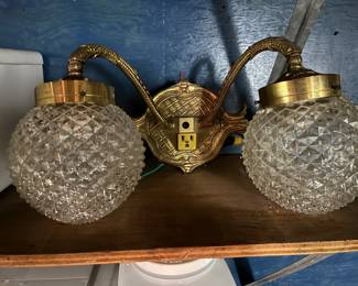 Antique light fixture