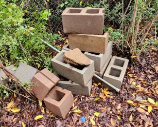 Cinder blocks