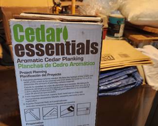 Cedar planking 