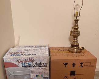 NIB Portable Ice Maker & Showtime Rotesserie & BBQ NIB