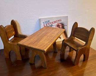 Wooden Doll/Play Furniture