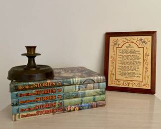 Vintage 5 Volume Bedtime Stories Book Set